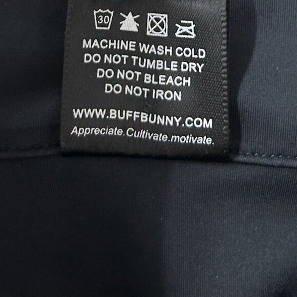 BuffBunny VP Pants Women’s Size XS Black Onyx Tie Waist - Picture 9 of 10